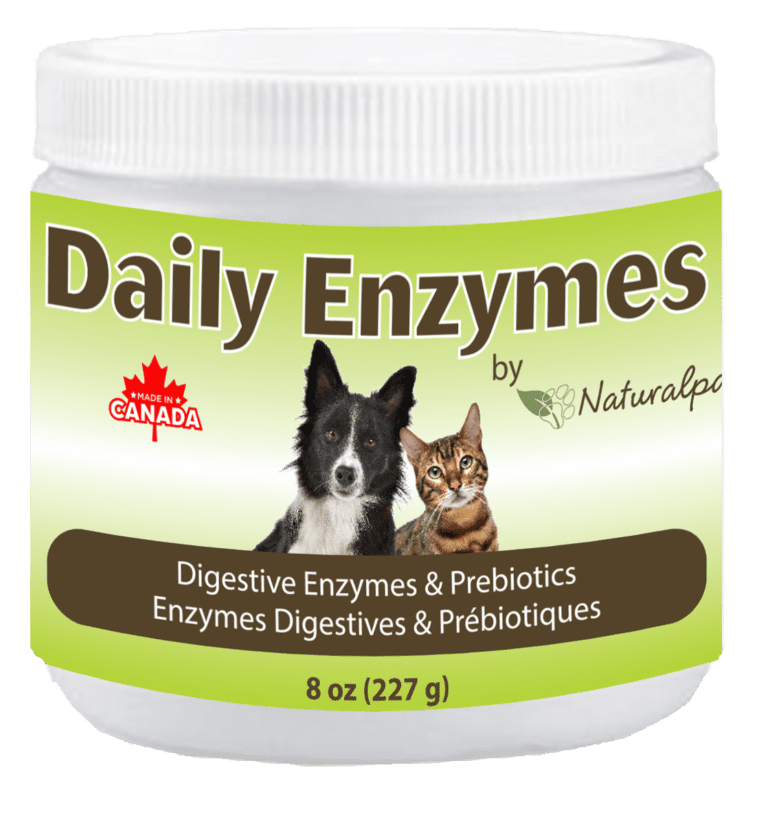 Daily Enzymes Digestive Enzymes & Prebiotics for Dogs & Cats 8oz